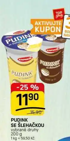 Flop PUDINK SE ŠLEHAČKOU vybrané druhy nabídka
