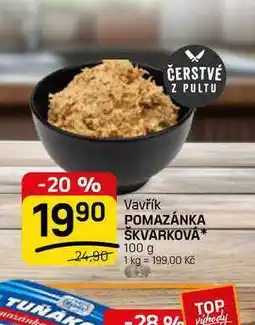 Flop POMAZÁNKA ŠKVARKOVÁ nabídka
