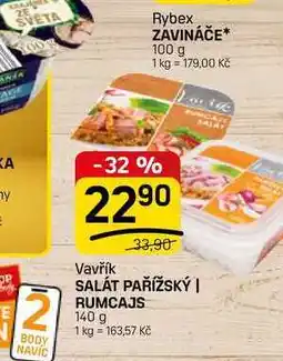 Flop SALÁT PAŘÍŽSKÝ | RUMCAJS nabídka