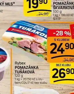 Flop POMAZÁNKA TUŇÁKOVÁ nabídka