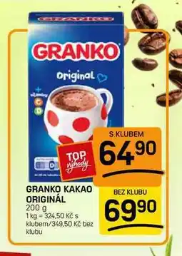 Flop GRANKO KAKAO ORIGINÁL nabídka
