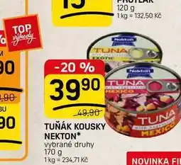 Flop NEKTON* vybrané druhy nabídka