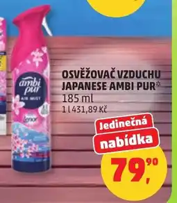 Penny Market Osvěžovač vzduchu japanese ambi pur nabídka