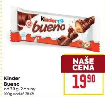 Billa Kinder Bueno nabídka