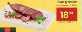 Kubík potraviny Lovecký salám nabídka