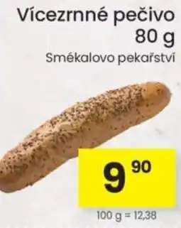 Kubík potraviny Vícezrnné pečivo nabídka