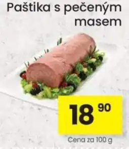 Kubík potraviny Paštika s pečeným masem nabídka