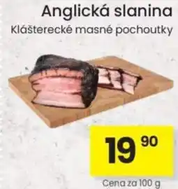 Kubík potraviny Anglická slanina nabídka