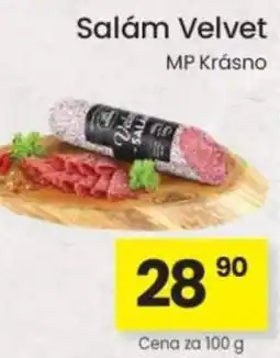 Kubík potraviny Salám Velvet nabídka