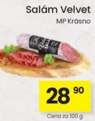 Kubík potraviny Salám Velvet nabídka