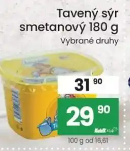 Kubík potraviny Tavený sýr smetanový nabídka
