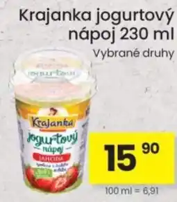 Kubík potraviny Krajanka jogurtový nápoj nabídka