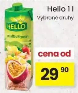 Kubík potraviny Hello nabídka