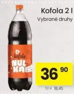 Kubík potraviny Kofola nabídka