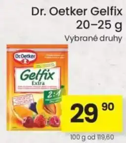 Kubík potraviny Dr. Oetker Gelfix nabídka