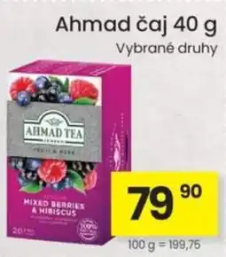 Kubík potraviny Ahmad čaj nabídka