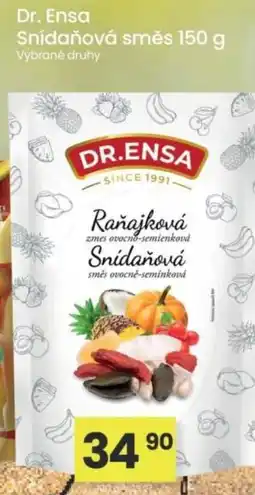 Kubík potraviny Dr. Ensa Snídaňová směs nabídka