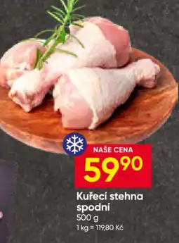 Hruška Kuřecí stehna spodní nabídka