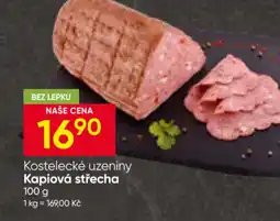 Hruška Kostelecké uzeniny Kapiová střecha nabídka