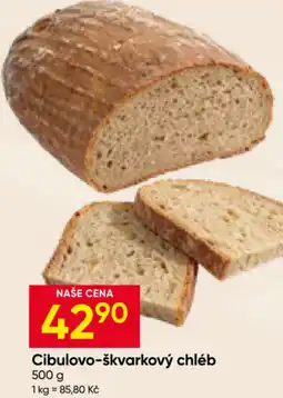 Hruška Cibulovo-škvarkový chléb nabídka