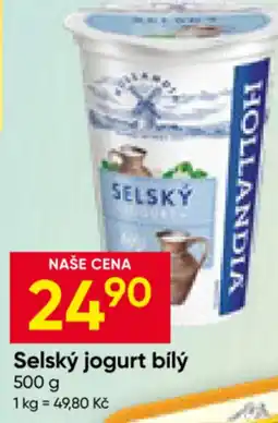 Hruška Selský jogurt bílý nabídka