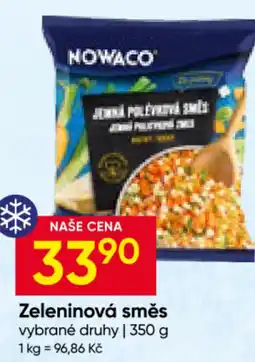 Hruška Zeleninová směs nabídka