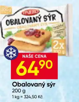 Hruška Obalovaný sýr nabídka