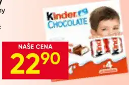 Hruška Kinder čokoláda nabídka