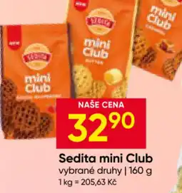 Hruška Sedita mini Club nabídka