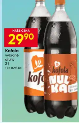 Hruška Kofola nabídka