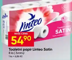 Hruška Toaletní papír Linteo Satin nabídka