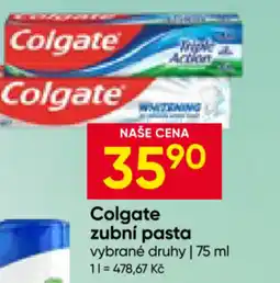 Hruška Colgate zubní pasta nabídka