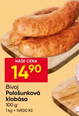 Hruška Pološunková klobása nabídka