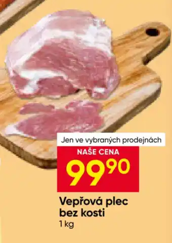 Hruška Vepřová plec bez kosti nabídka
