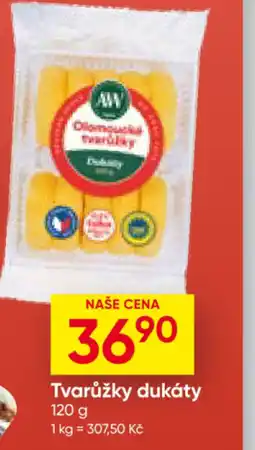 Hruška Tvarůžky dukáty nabídka