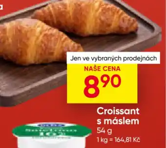 Hruška Croissant s máslem nabídka