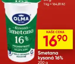 Hruška Smetana kysaná 16% nabídka
