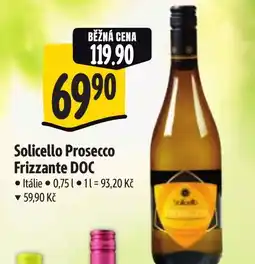 Albert Solicello Prosecco Frizzante DOC nabídka