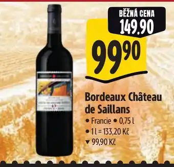 Albert Bordeaux Château de Saillans nabídka