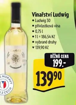 Albert Vinařství Ludwig nabídka