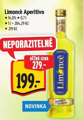 Albert Limoncè Aperitivo nabídka
