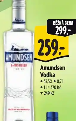 Albert Amundsen Vodka nabídka
