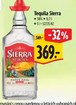 Albert Tequila Sierra nabídka