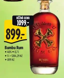 Albert Bumbu Rum nabídka