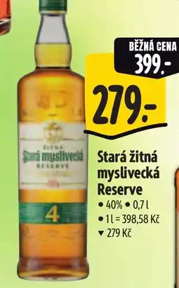 Albert Stará žitná myslivecká Reserve nabídka