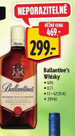 Albert Ballantine's Whisky nabídka