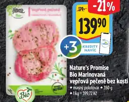 Albert Nature's Promise Bio Marinovaná vepřová pečeně bez kosti nabídka