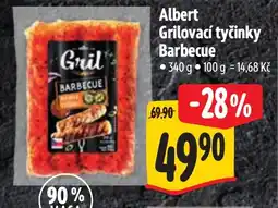 Albert Albert Grilovací tyčinky Barbecue nabídka
