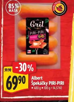 Albert Albert Špekáčky PIRI-PIRI nabídka
