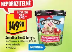 Albert Zmrzlina Ben & Jerry's nabídka